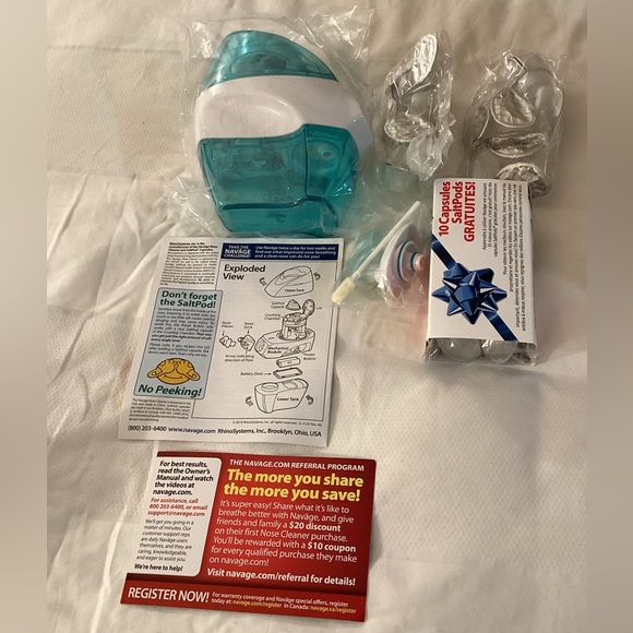 Naväge Nasal Care: Saline Nasal Irrigation (Open Box) - Picture 13 of 14